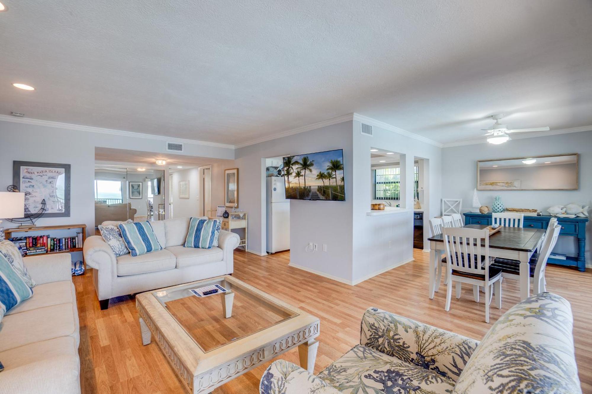 Beach Front Condo Sea View Play At Gulf Place Holmes Beach Bagian luar foto