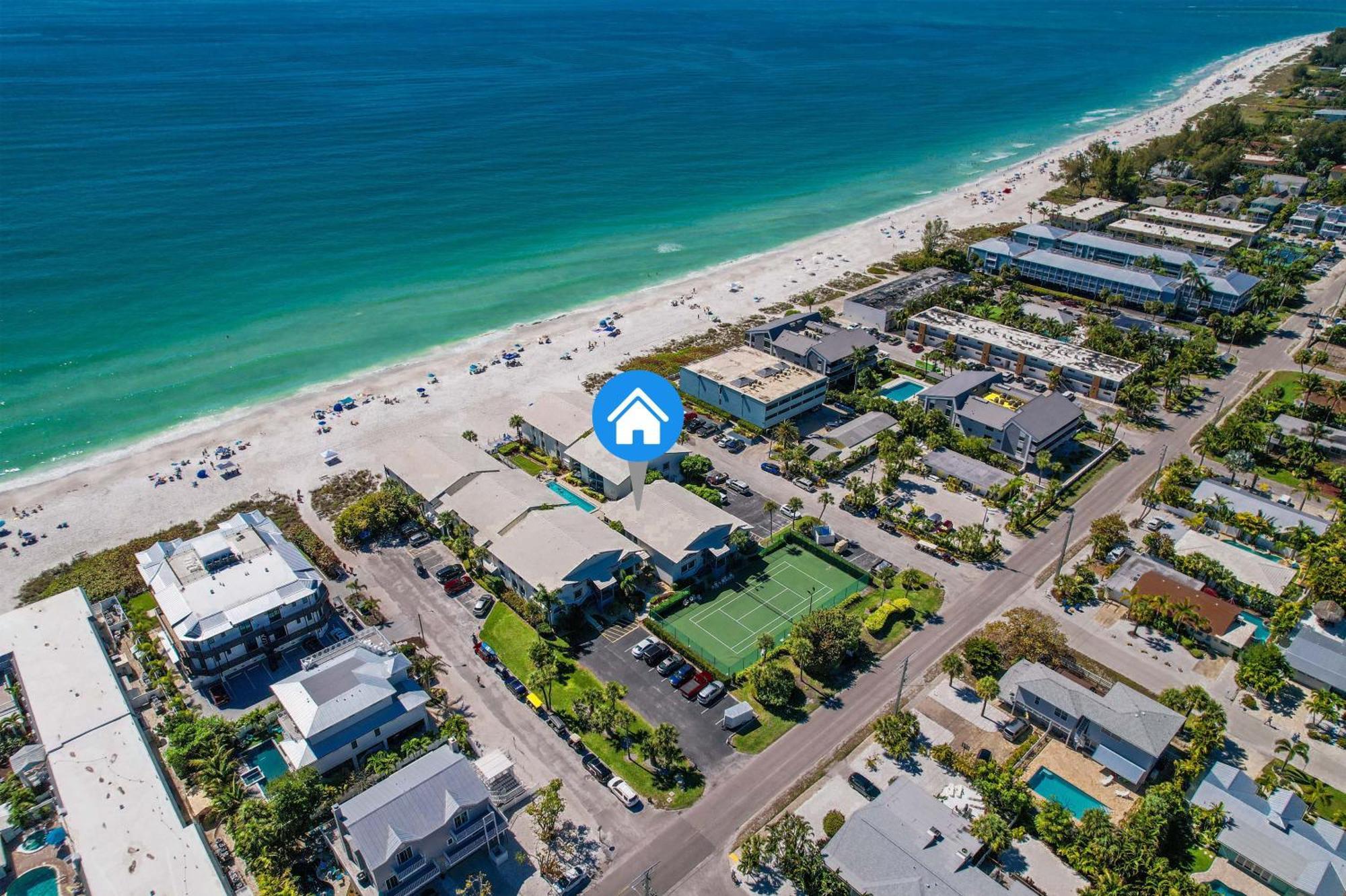 Beach Front Condo Sea View Play At Gulf Place Holmes Beach Bagian luar foto
