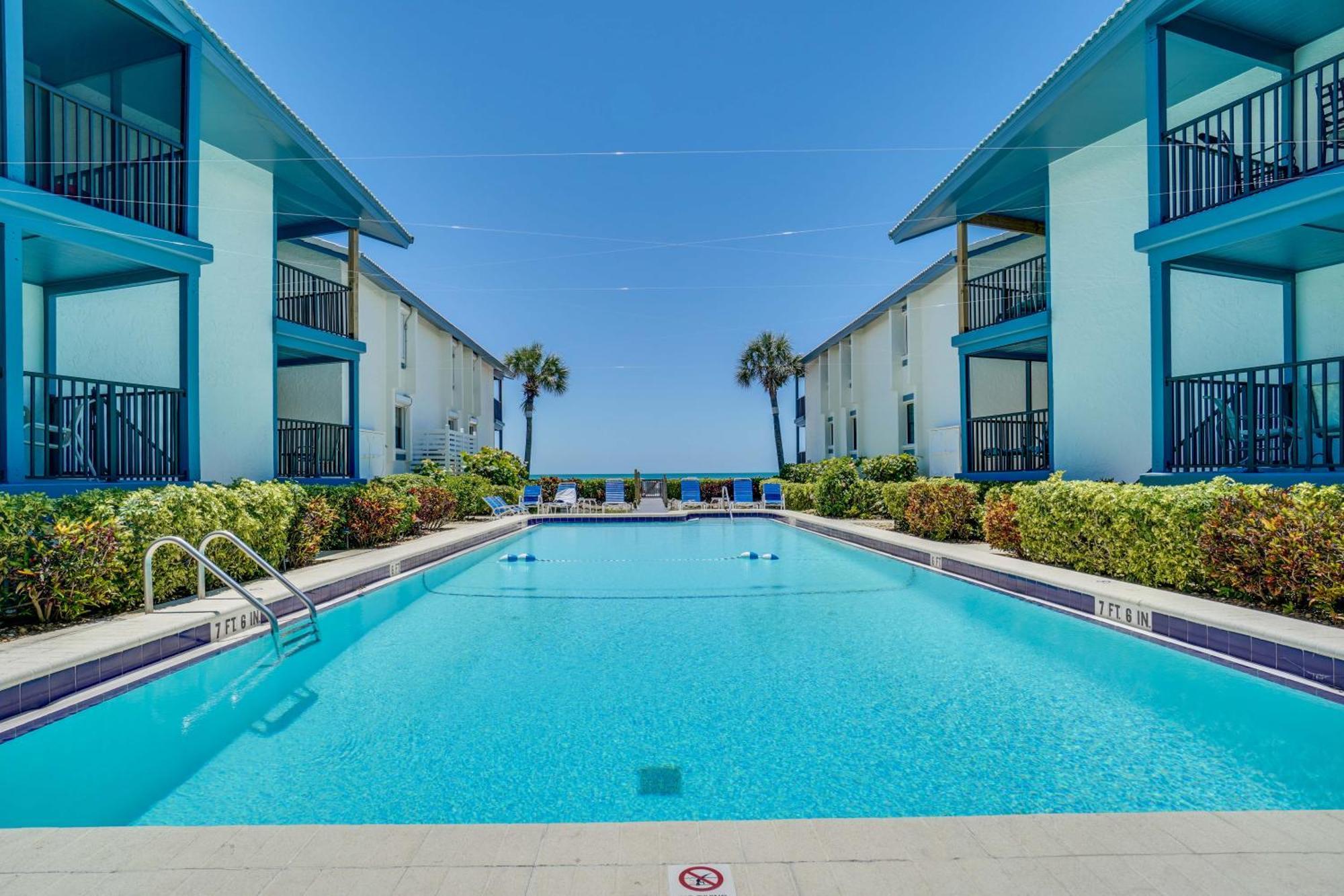 Beach Front Condo Sea View Play At Gulf Place Holmes Beach Bagian luar foto