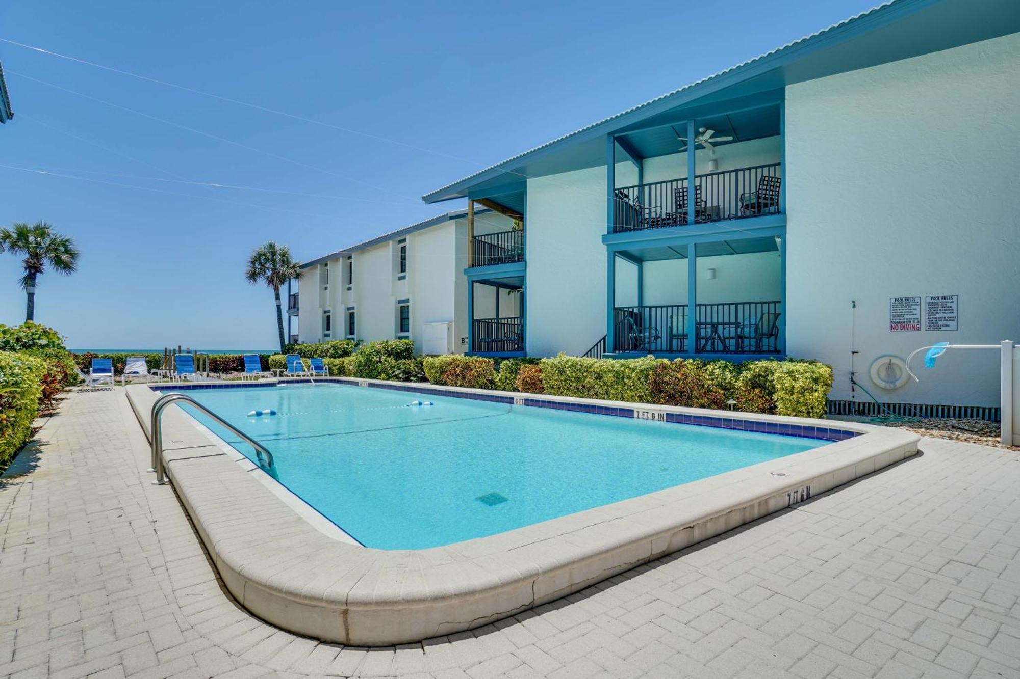 Beach Front Condo Sea View Play At Gulf Place Holmes Beach Bagian luar foto